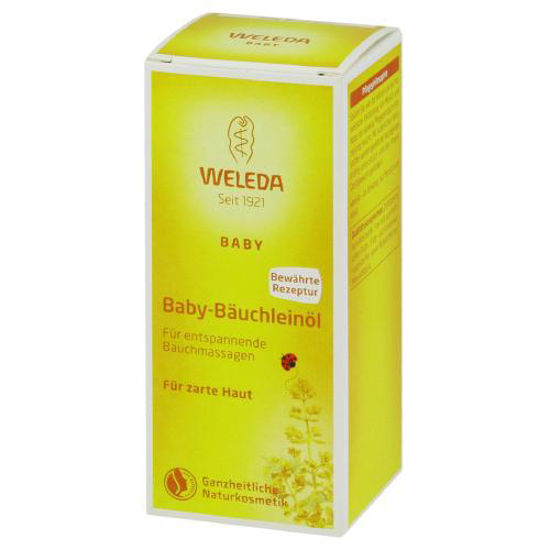 Веледа (Weleda) массажное масло от вздутия животика у младенцев 50 мл